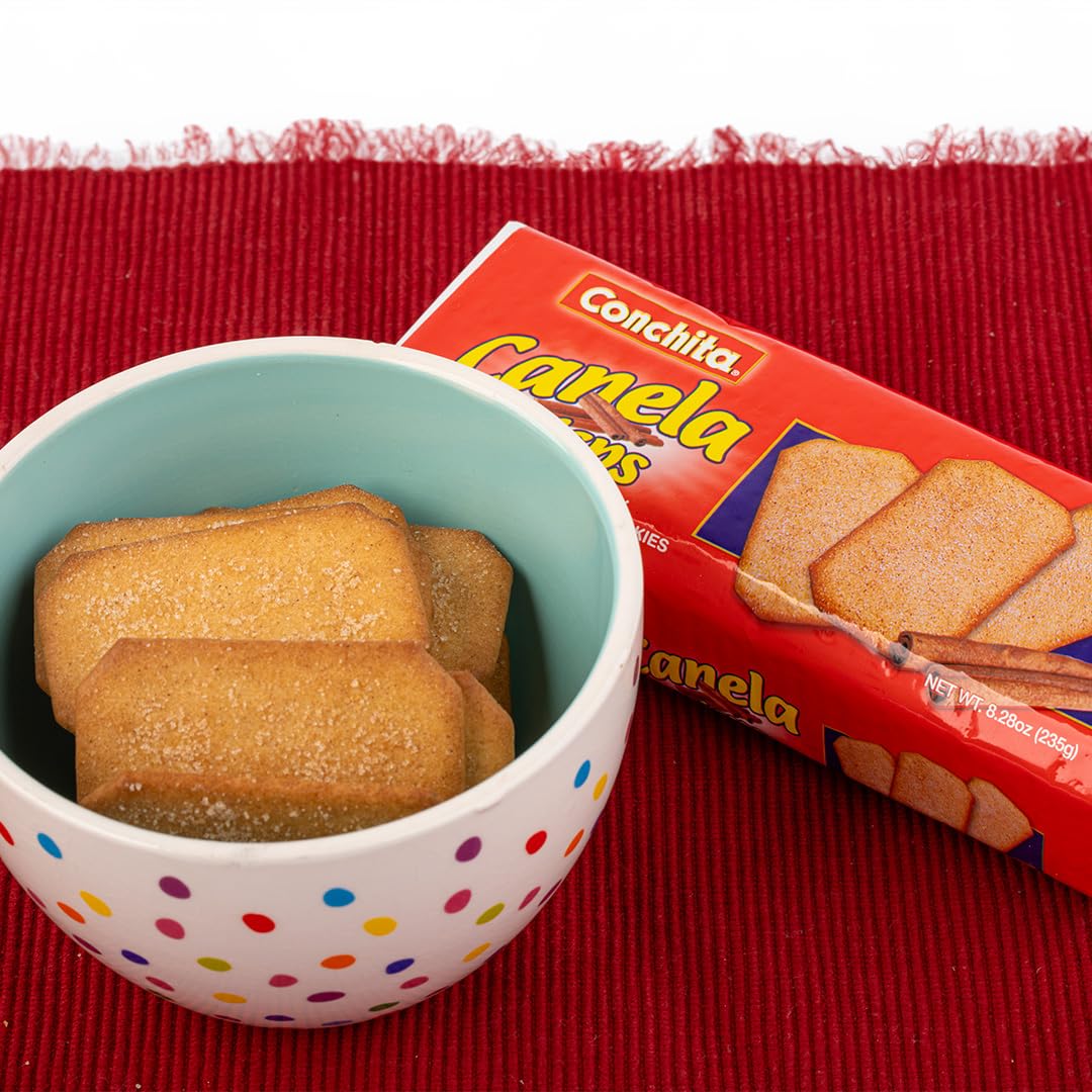 Conchita Cinnamon Canela Crisps coffee pairing image, enjoy with your morning brew