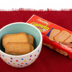 Conchita Cinnamon Canela Crisps coffee pairing image, enjoy with your morning brew