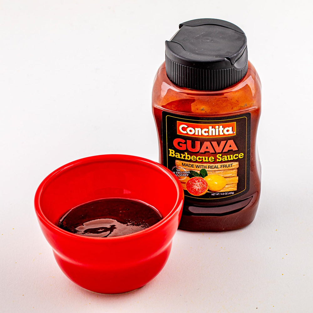 Conchita Guava BBQ Sauce marination scene soaking proteins with flavor