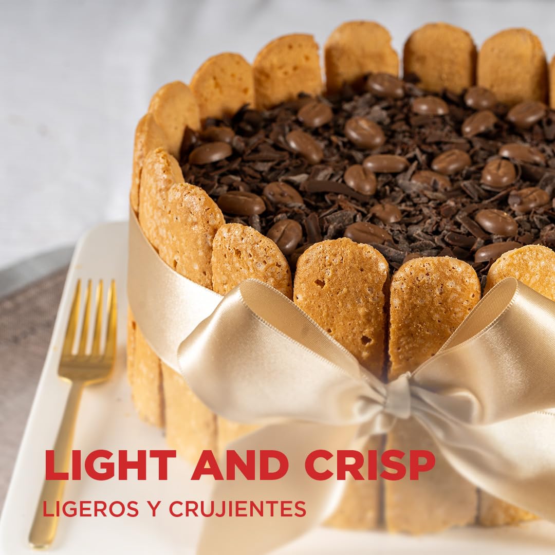 Conchita Lady Fingers with coffee cup, ideal for dunking and creamy desserts.