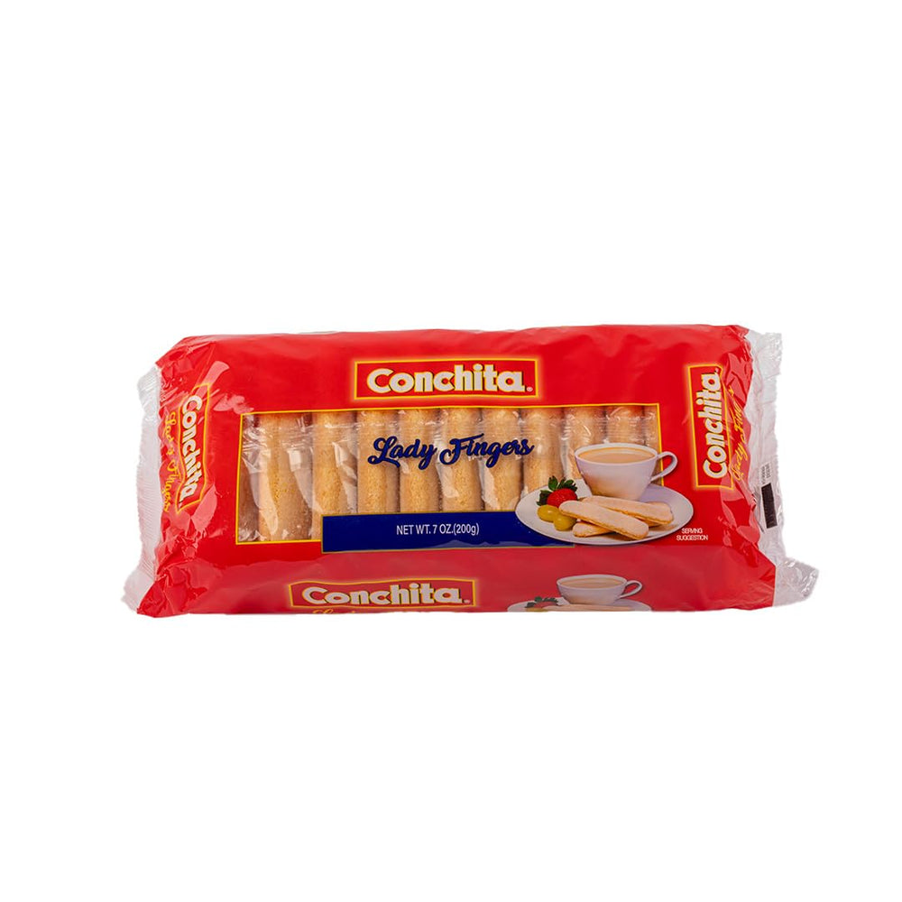 Conchita Lady Fingers pack 7oz ready for easy dessert prep.