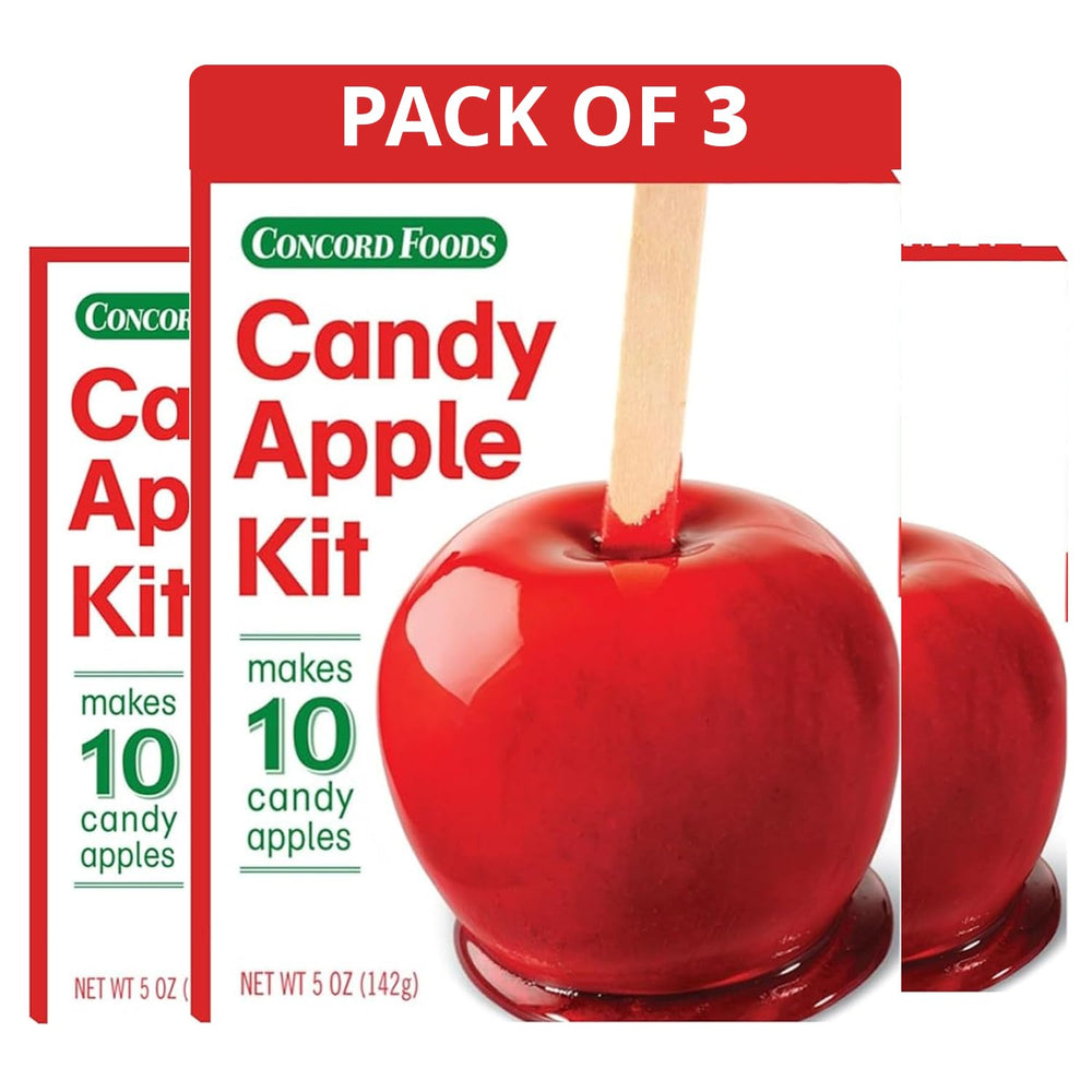 Concord Farms Candy Apple Kit box front with bright design for parties