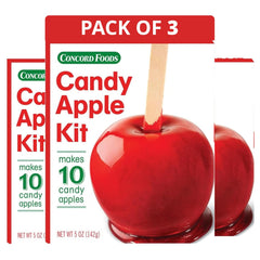 Concord Farms Candy Apple Kit box front with bright design for parties