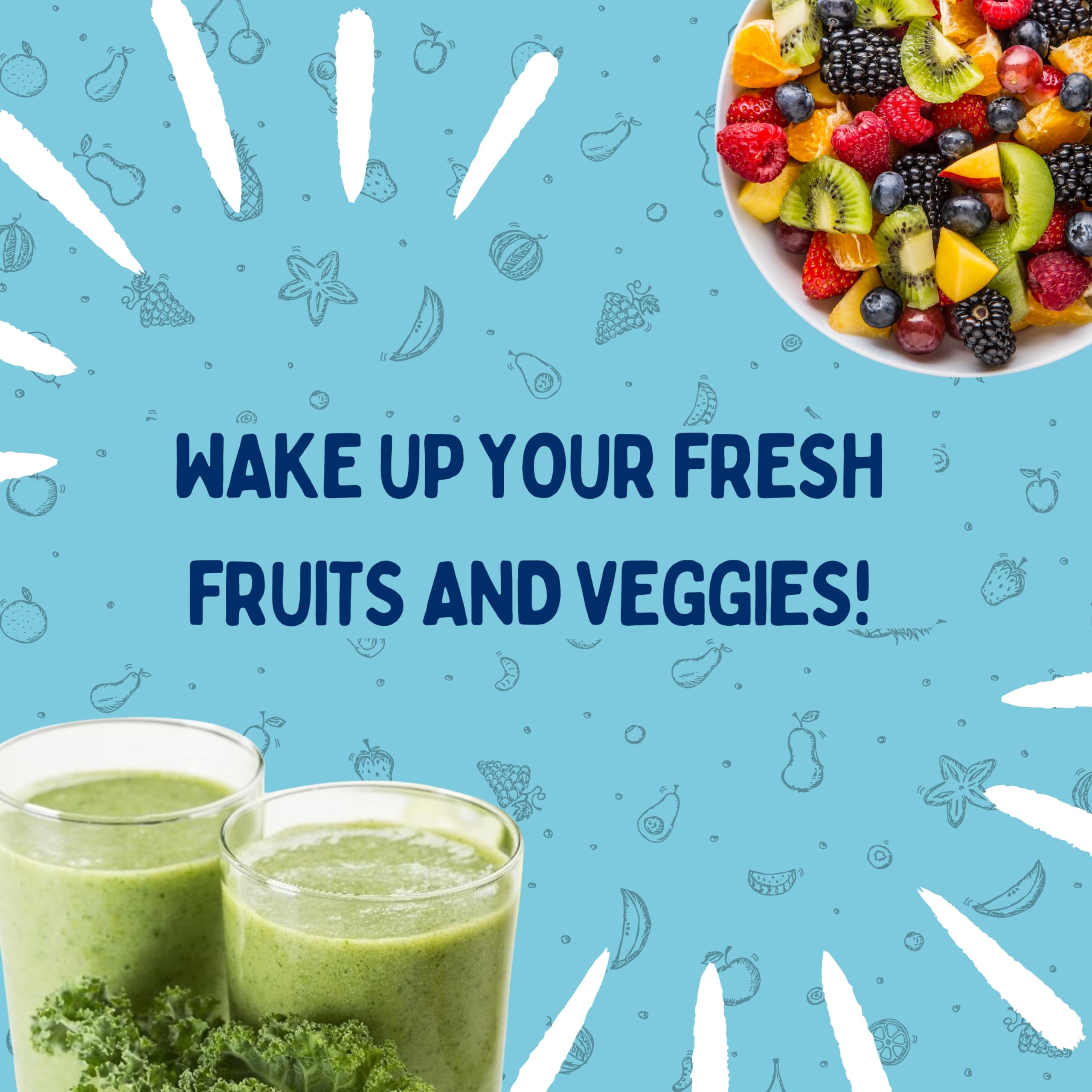 Concord Foods Orange Smoothie Mix ingredients showcase real fruit flavor.