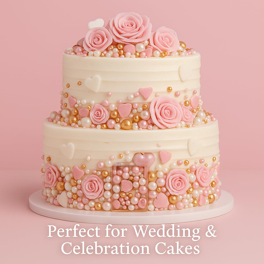 Confect sprinkles for cake decorating add color and texture