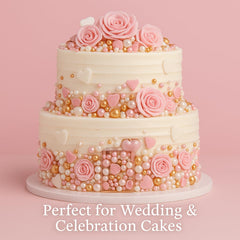 Confect sprinkles for cake decorating add color and texture