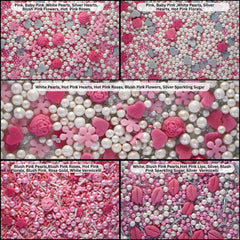 Confect Love Sprinkles rose shapes add timeless elegance to cakes