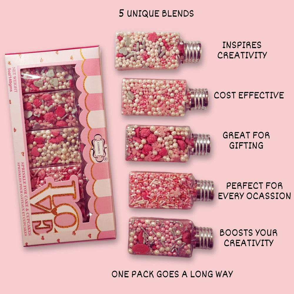Confect Love Sprinkles versatile sprinkles pack for celebrations