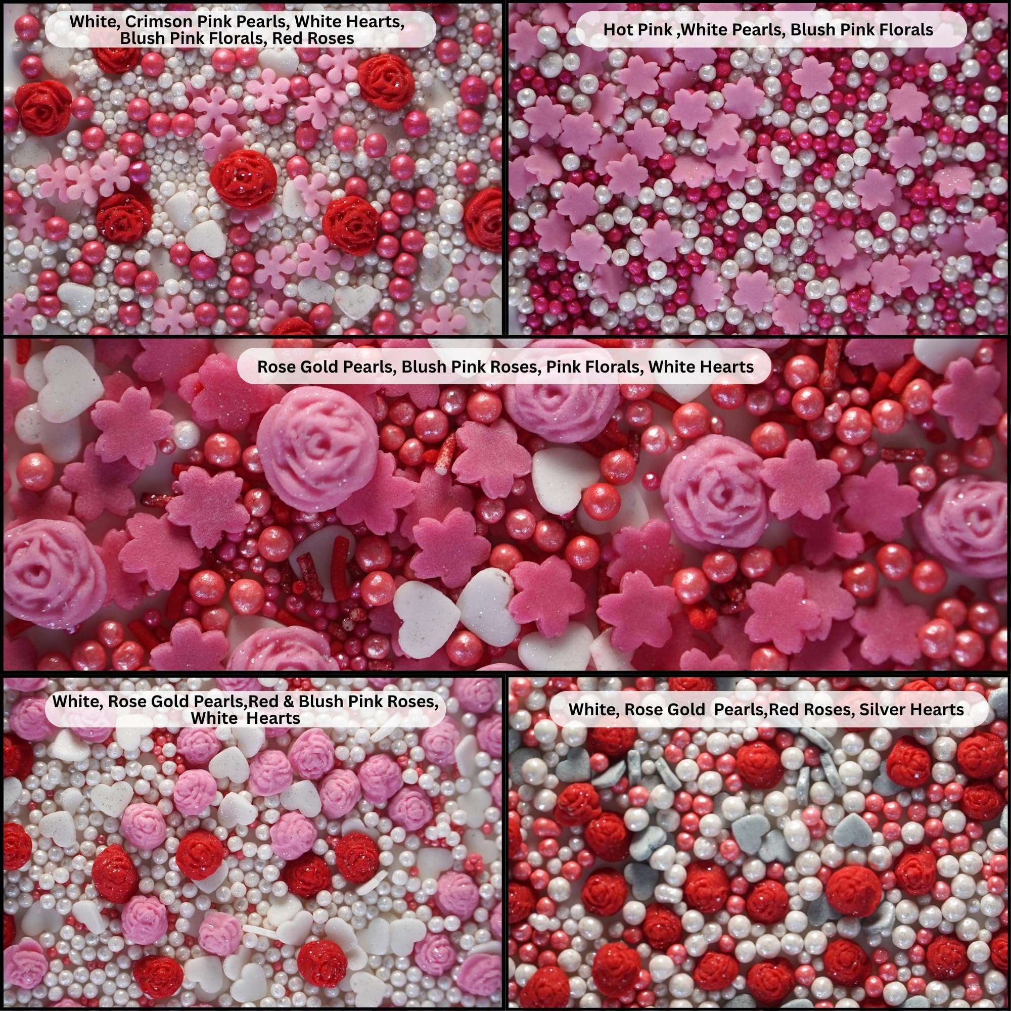 Confect pink lips sprinkles brighten cupcakes with playful color