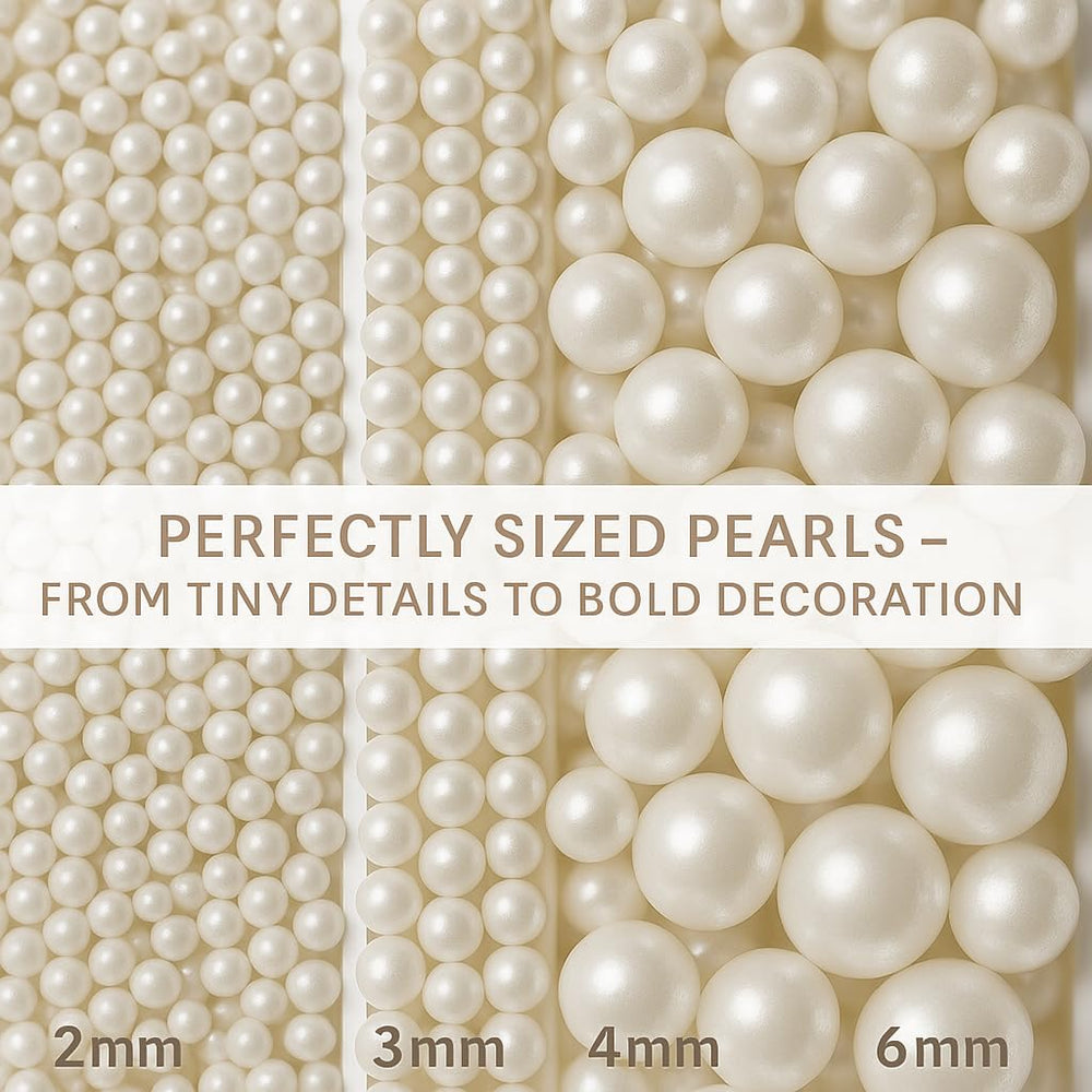 Confect White Sprinkles Frozen Disco Balls sparkle desserts.