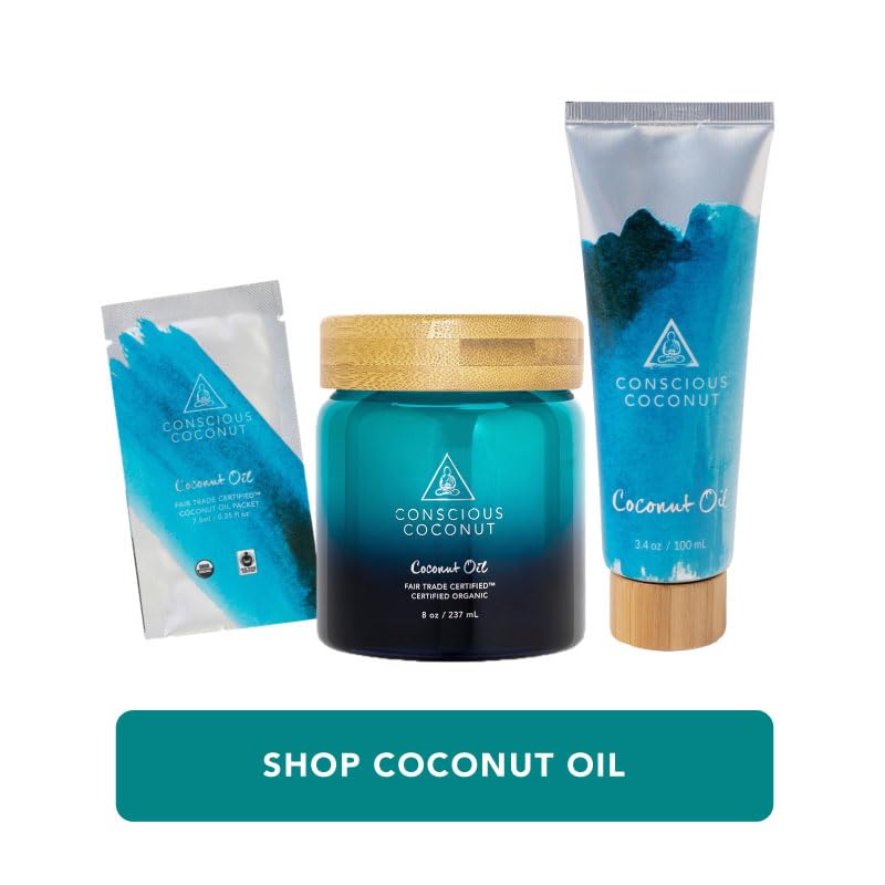 Conscious Coconut Sulfate-free, Non-GMO formula for gentle daily care.