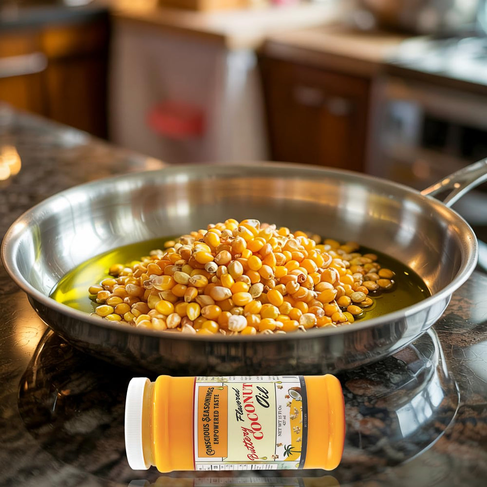 CONSCIOUS SEASONINGS CS 15-ounce bottle offers simple storage and measured cooking prep.