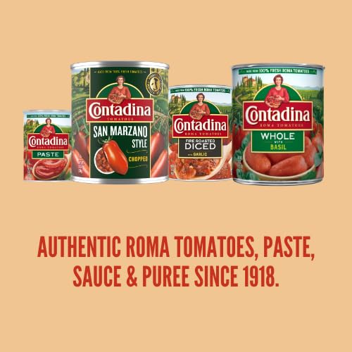 Pack of 12 Contadina cans displayed for family meals.