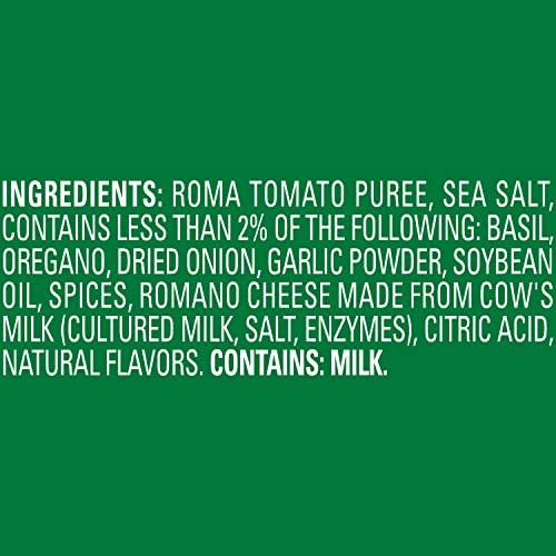 A spoon scoops Contadina tomato paste for quick, flavorful sauces.