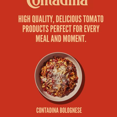 Contadina tomatoes stored in pantry for easy weeknight cooking.