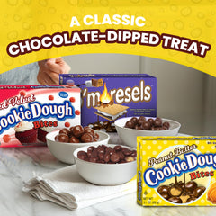 Cookie Dough Bites individually boxed flavors ideal for sharing