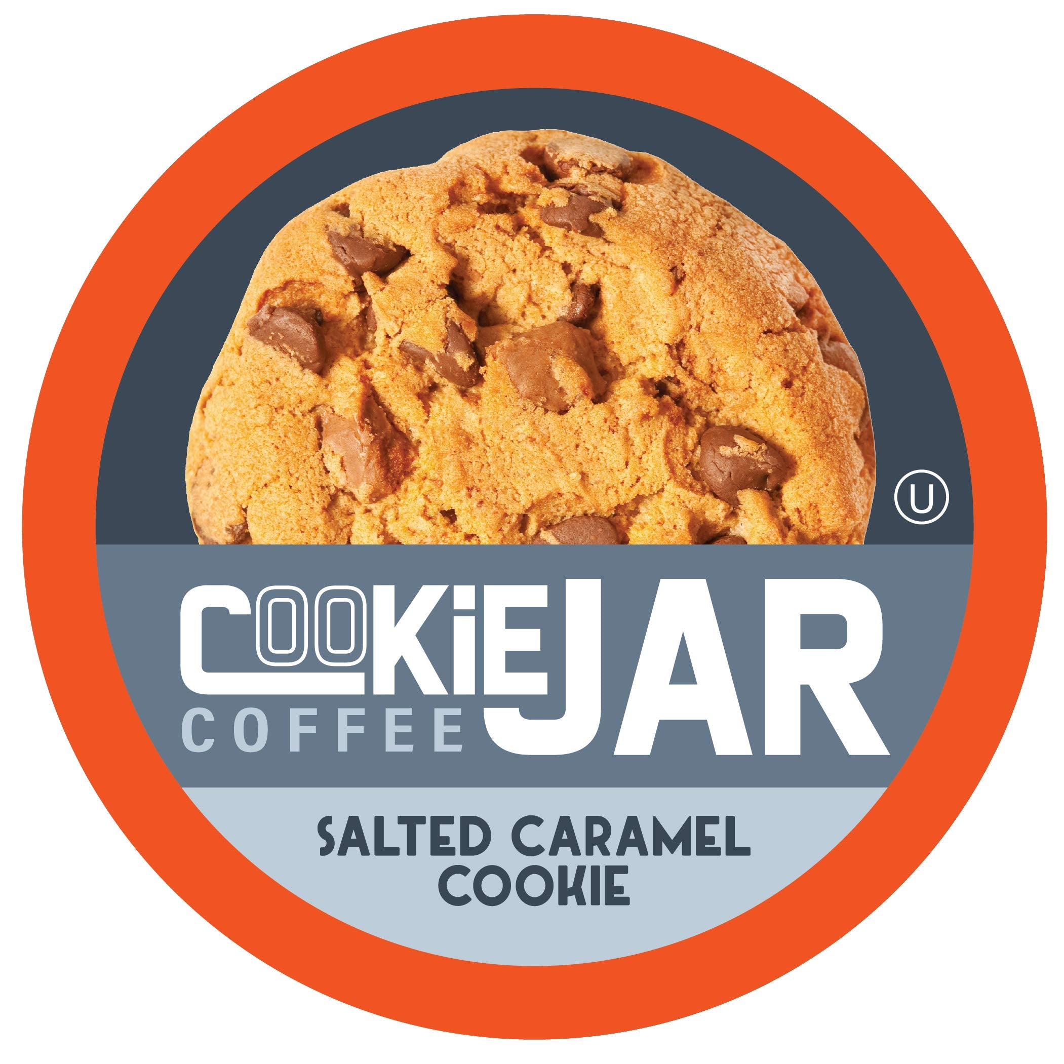 Cookie Jar salted caramel coffee pods 40-count for versatile hot or iced brews