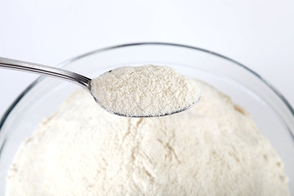 Cookoo for Coconut coconut flour baking-batter texture ready for pancakes or muffins.