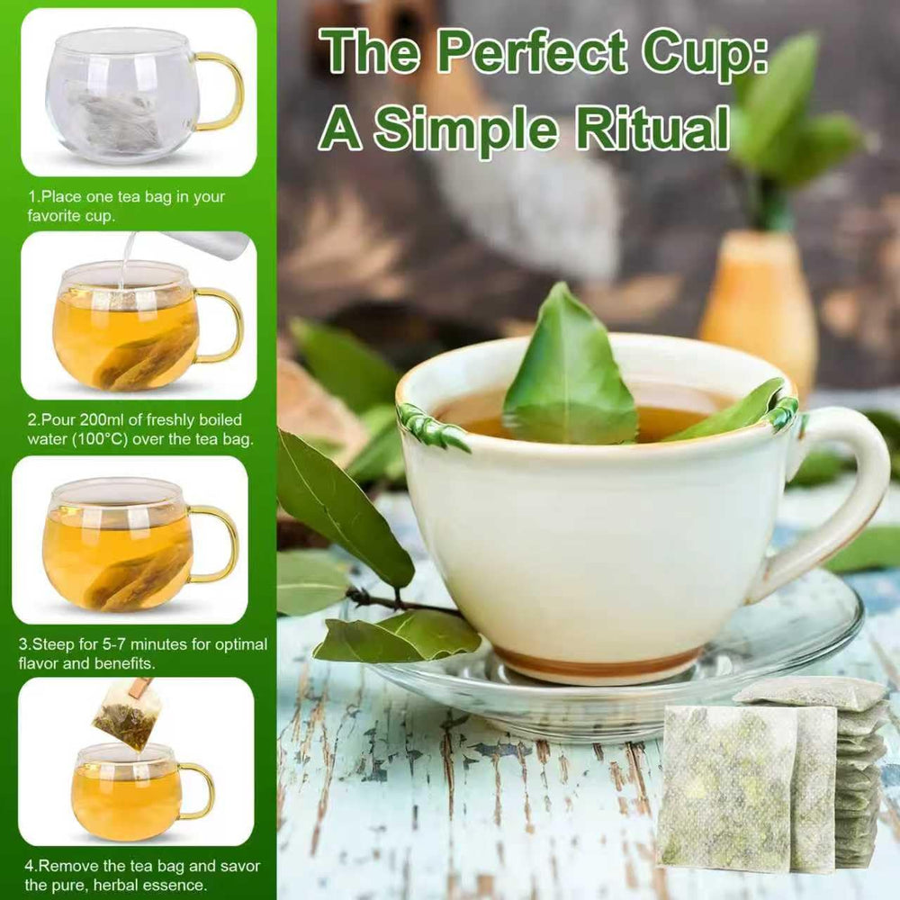 Cookools Soursop Leaf Tea in cup emits fresh aroma and vitality.