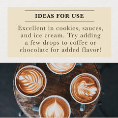 Cookies glazed with COOK'S hazelnut flavor for toasted depth.