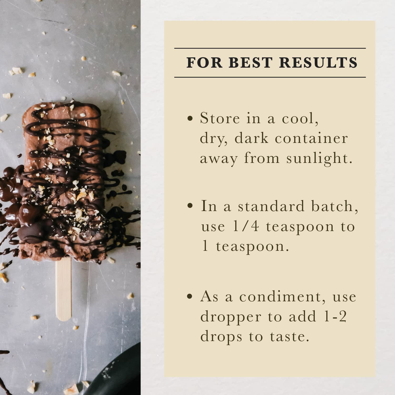 Ice cream featuring COOK'S hazelnut flavor with creamy nuttiness.