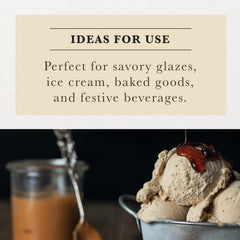 Cook's Pure Rum Extract enhances homemade ice cream with a warm rum note.