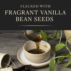 Cook's Vanilla Paste jar label emphasizes Madagascar vanilla quality and allergen-free status.