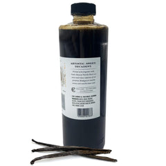 Cook's Vanilla Paste seeds close-up highlights vanilla specks for gourmet desserts.