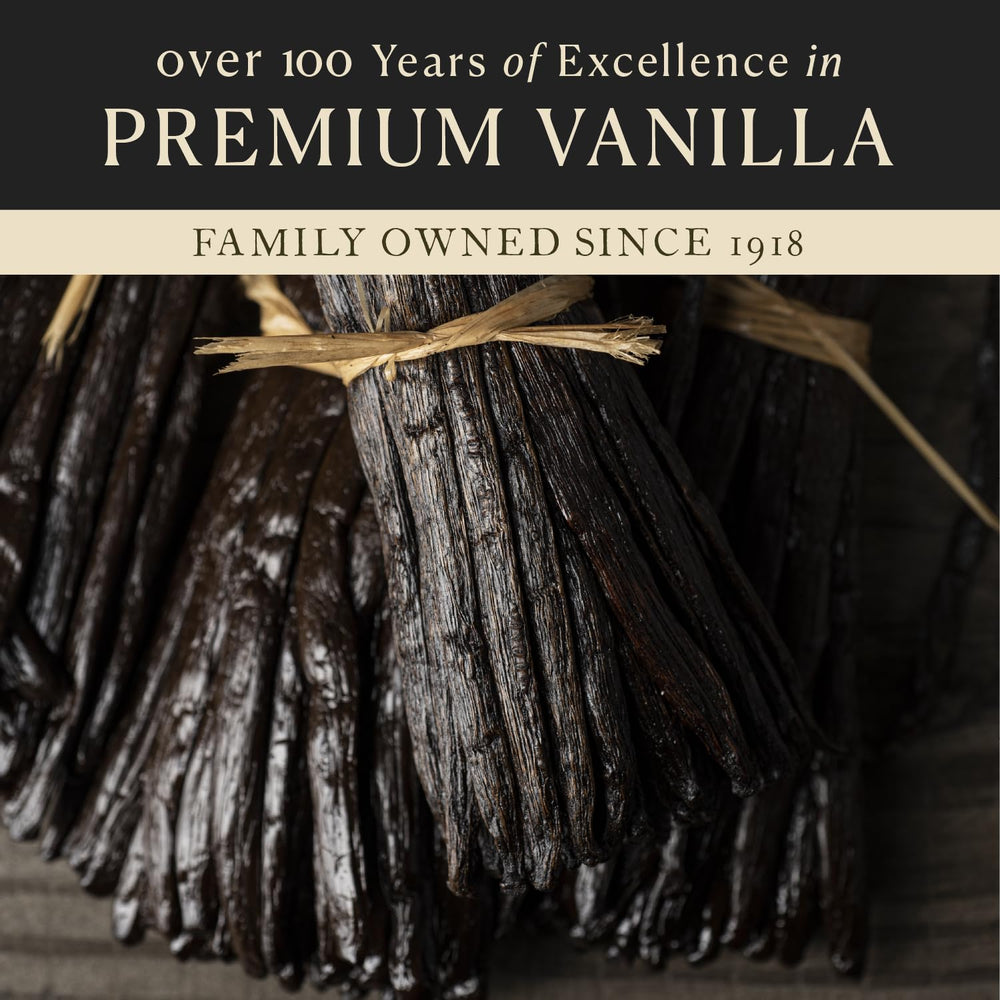 Cook's Vanilla Powder labeled gluten-free vegan kosher for diverse dietary needs.