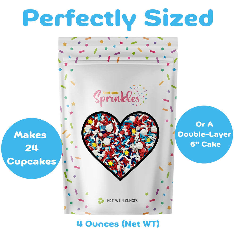 Cool Mom Sprinkles California-made facility sprinkles maintain freshness and quality.