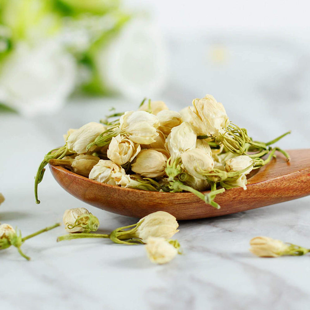 CoolCrafts dried jasmine buds ideal for tea infusion and delicate flavor.