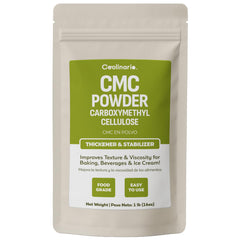 Coolinario CMC powder packaging shown for easy pantry storage and consistent cooking.