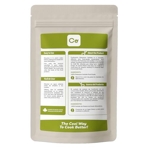 Coolinario Potassium Sorbate dissolving in warm water ensures even distribution