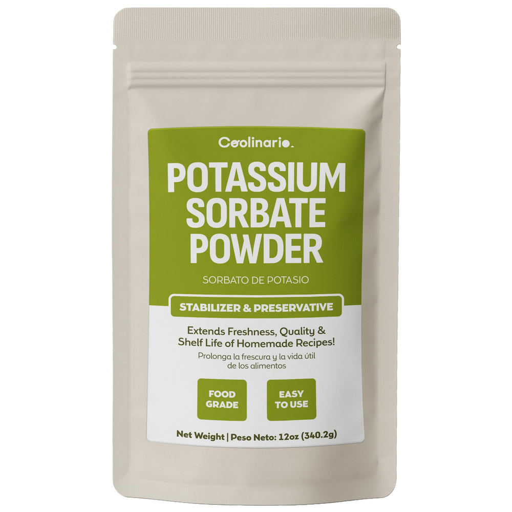 Coolinario potassium sorbate wine stabilization bottle helps preserve flavor after fermentation.