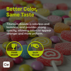 Coolinario powder balances light color in fruit juices for even appearance