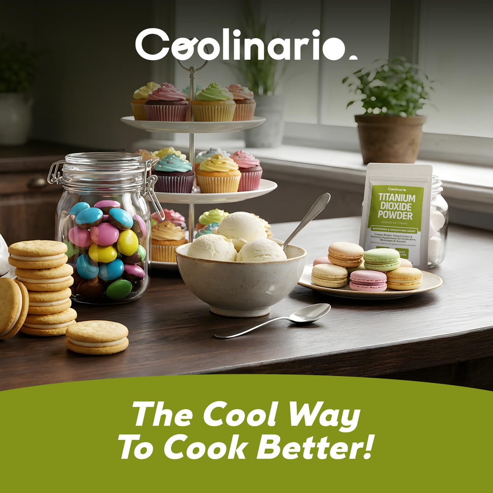 Coolinario powder enables precise opacity control when adding to recipes