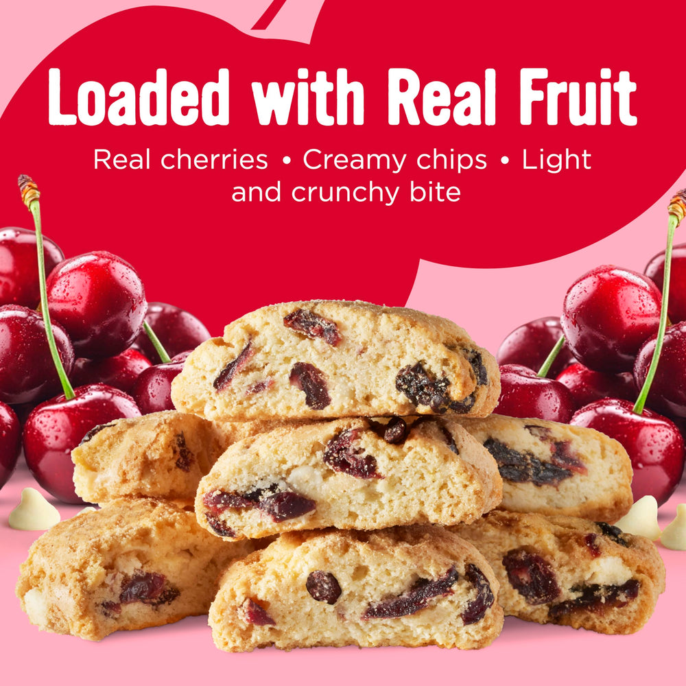 COOPER STREET allergen-free biscotti pack highlights dairy-free and peanut-free snack.