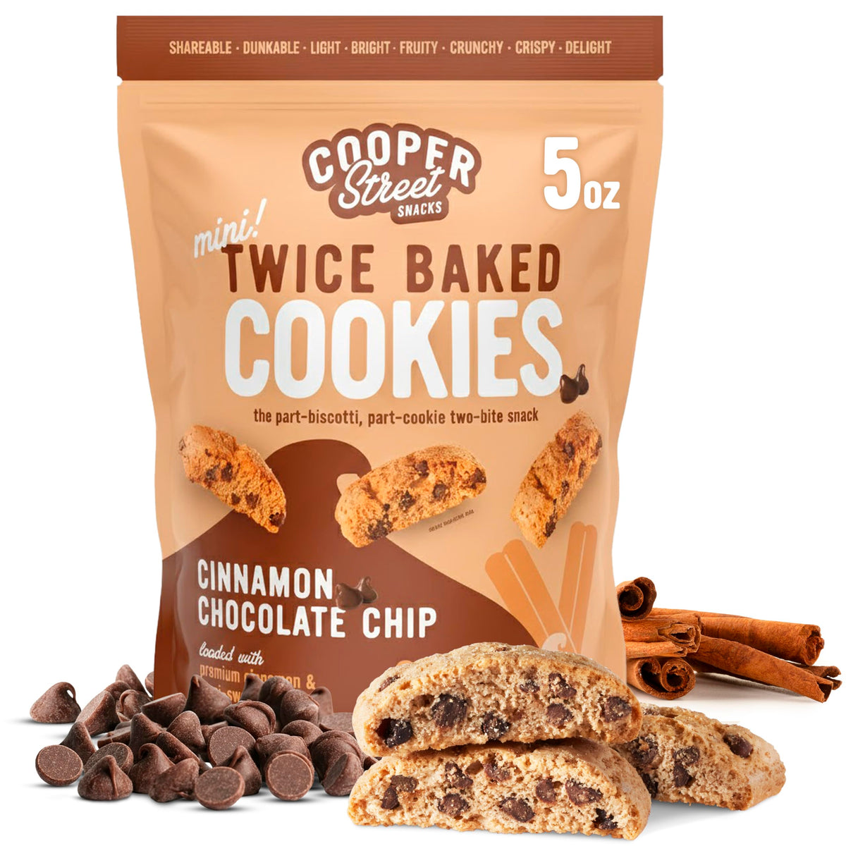 Cooper Street biscotti-italian-cookie-crunch delivers a crisp bite with every break.