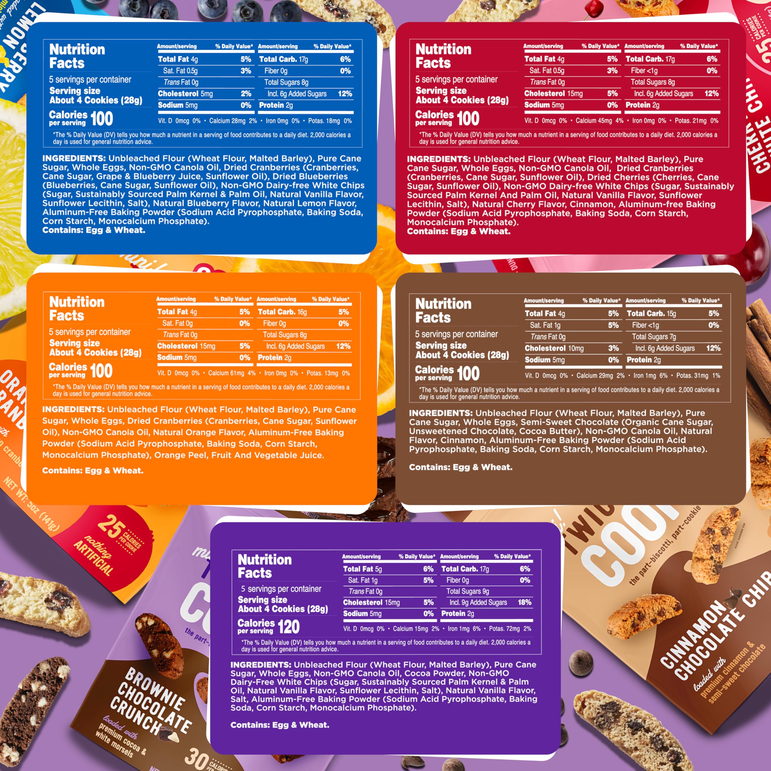 Cooper Street gift ready biscotti for sharing with loved ones