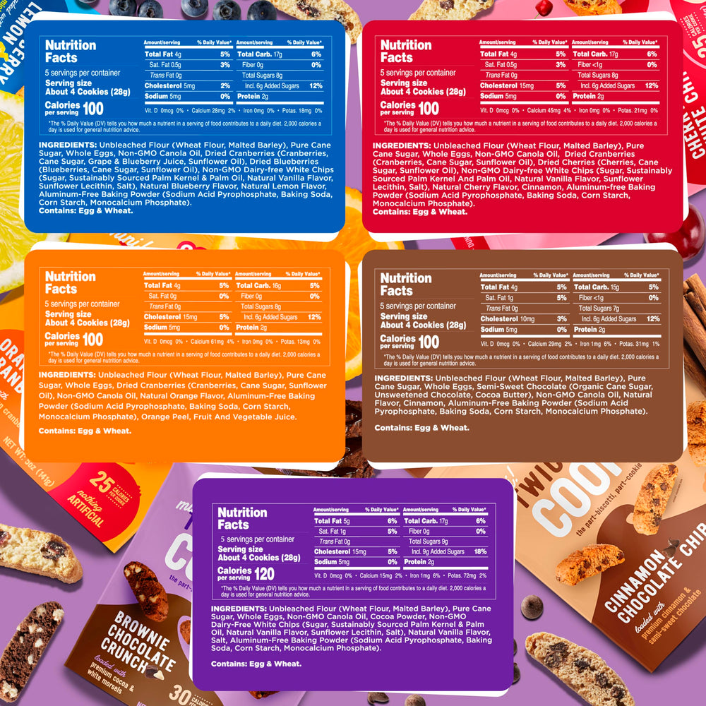 Cooper Street gift ready biscotti for sharing with loved ones
