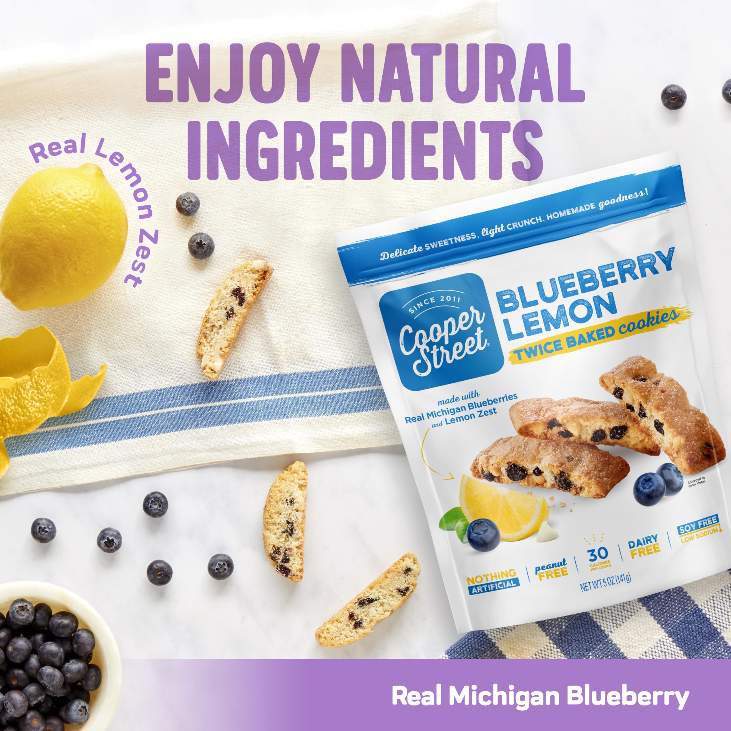 Cooper Street dairy-free and peanut-free facility supports allergy-conscious snacking.