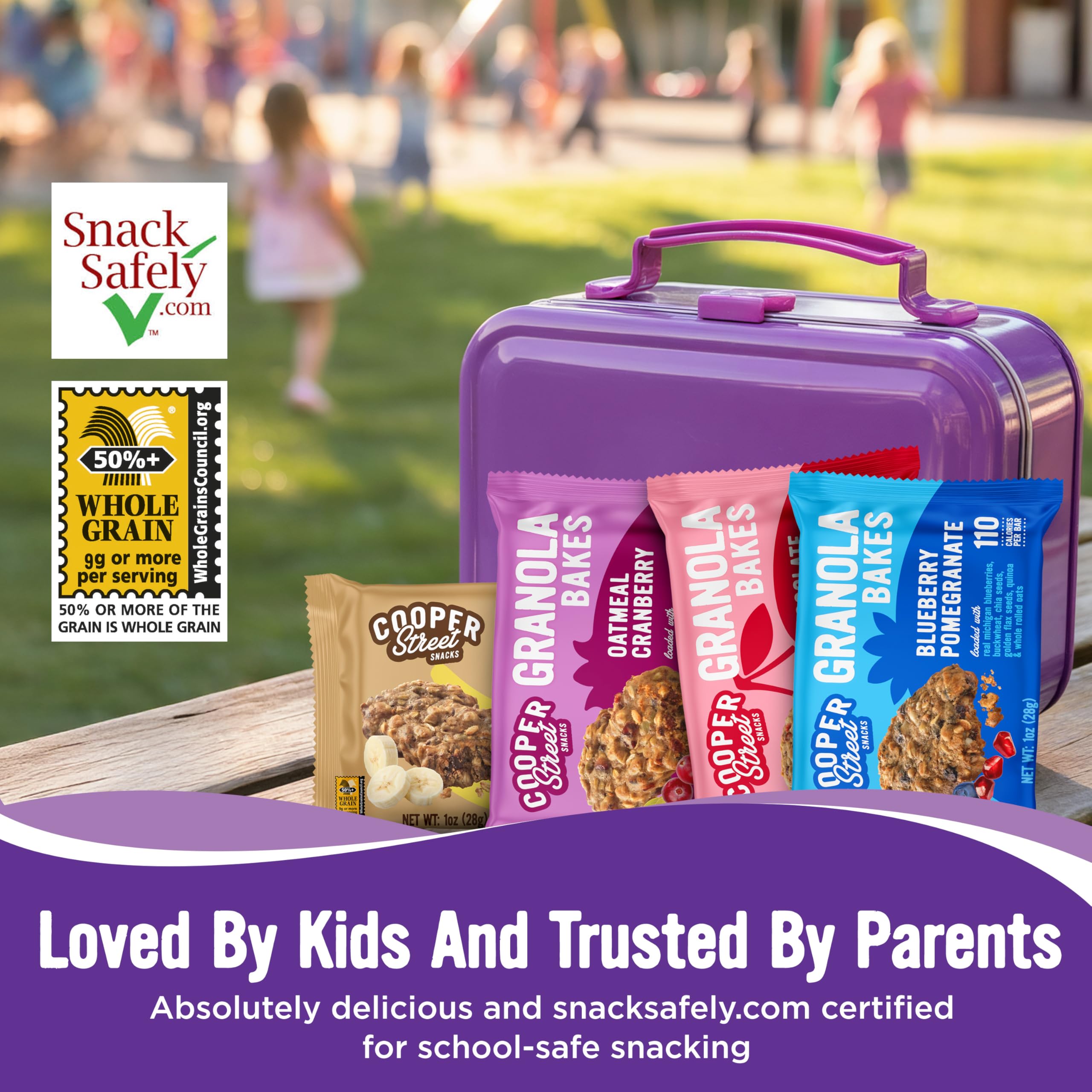 Cooper Street Granola Bakes bars loved by kids after activities