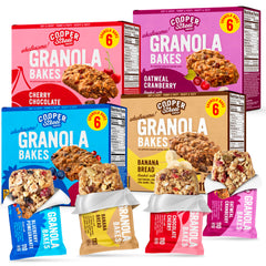 Cooper Street Granola Bakes pack shot for on-the-go snacking