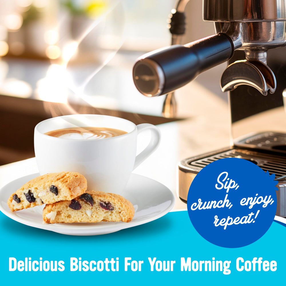 Cooper Street biscotti enjoyed by kids and adults as a snack.