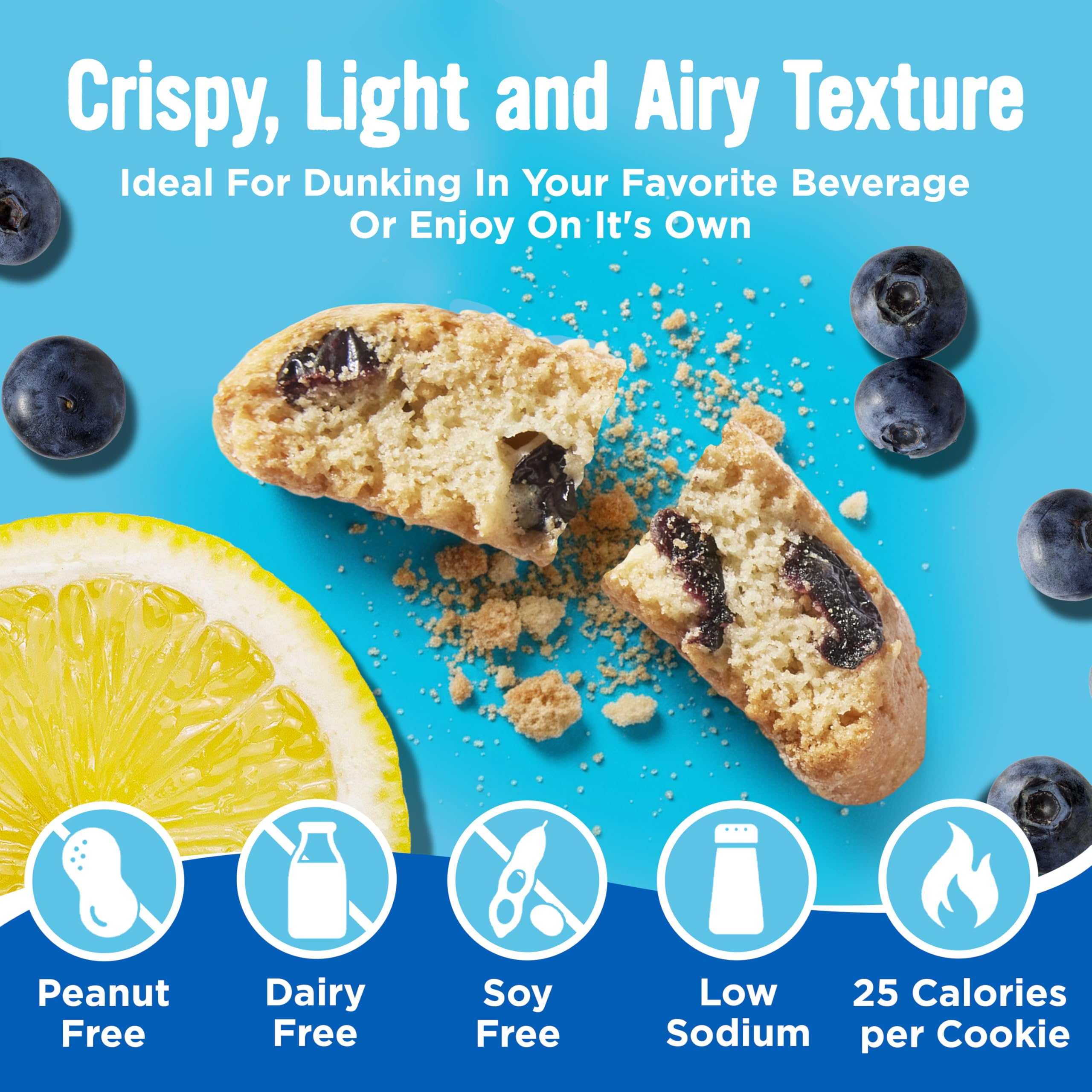 Kosher-certified status indicated on Cooper Street biscotti packaging