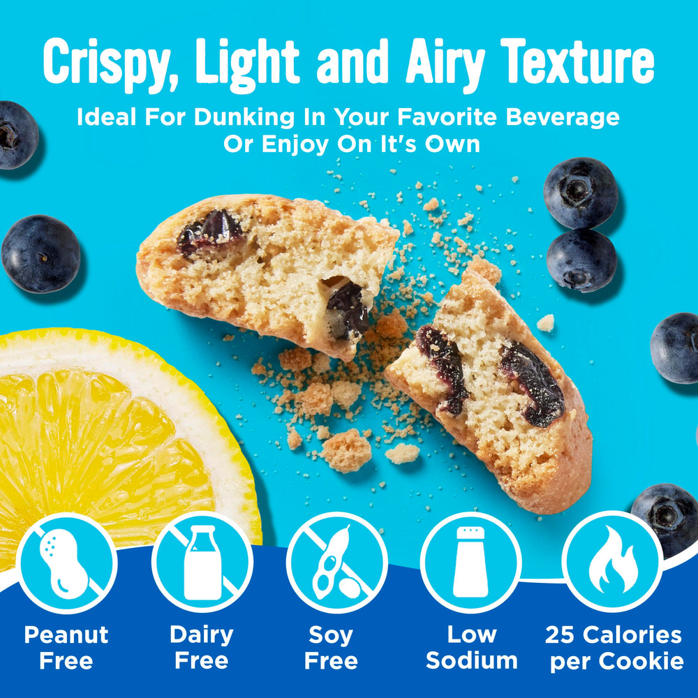 Kosher-certified status indicated on Cooper Street biscotti packaging