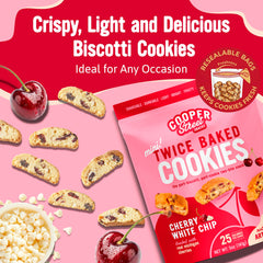 Cooper Street light crispy texture biscotti perfect for on-the-go snacking