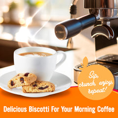 Cooper Street orange zest notes biscotti, bright citrus flavor profile.