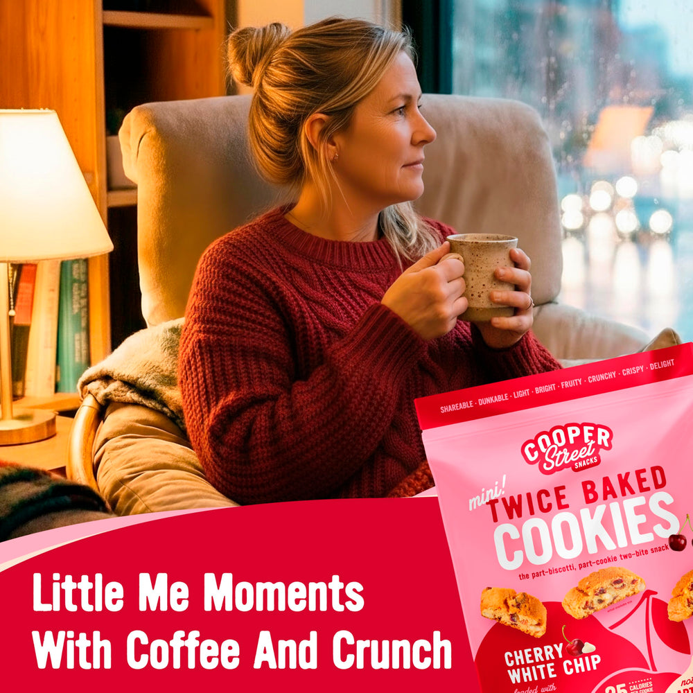 COOPER STREET biscotti snack-time hero ready for coffee breaks.