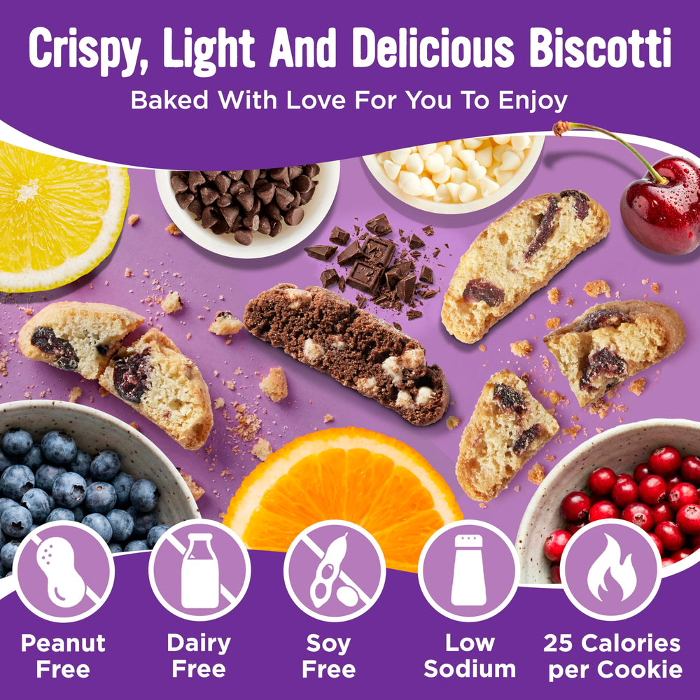 Cooper Street Twice Baked Biscotti Chocolate, rich flavor ideal for dunking